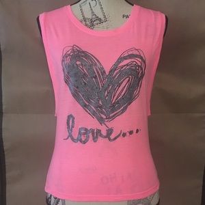 Love Muscle Shirt, Pink